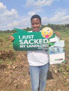 picture of a woman land ownership in lagos