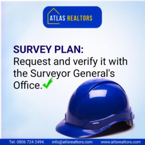 picture of a survey plan ownership in lagos