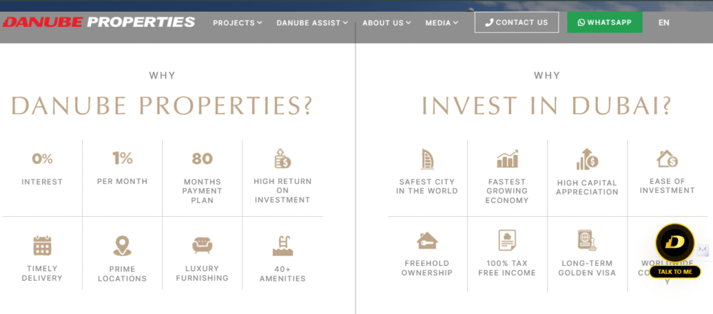 Danube Properties Dubai- flexible financing models