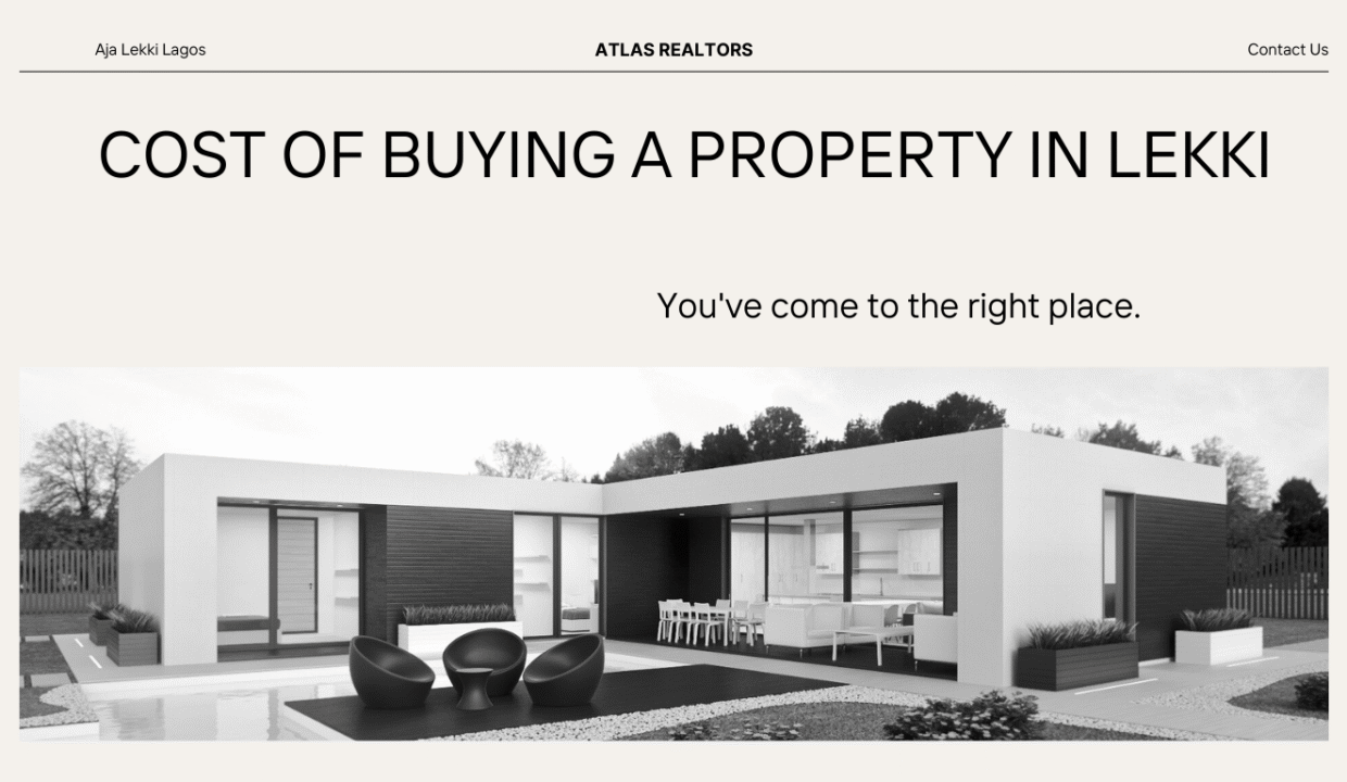 Cost of Buying a Property in Lekki