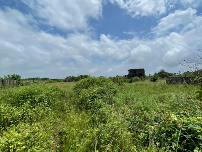 How to buy land in nigeria from abroad showing a picture of a plot of land in lagos shown by ATLAS Realtors