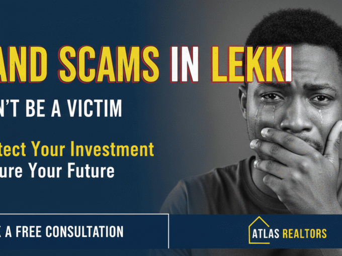 land scams in lekki showing a picture of a young man scam of a land in lekki revealed by a Lagos Real Estate Realtor - ATLAS REALTORS