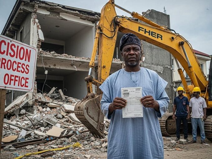 property scams in lagos showing a picture of a man with a book revealed by ATLAS Realtors
