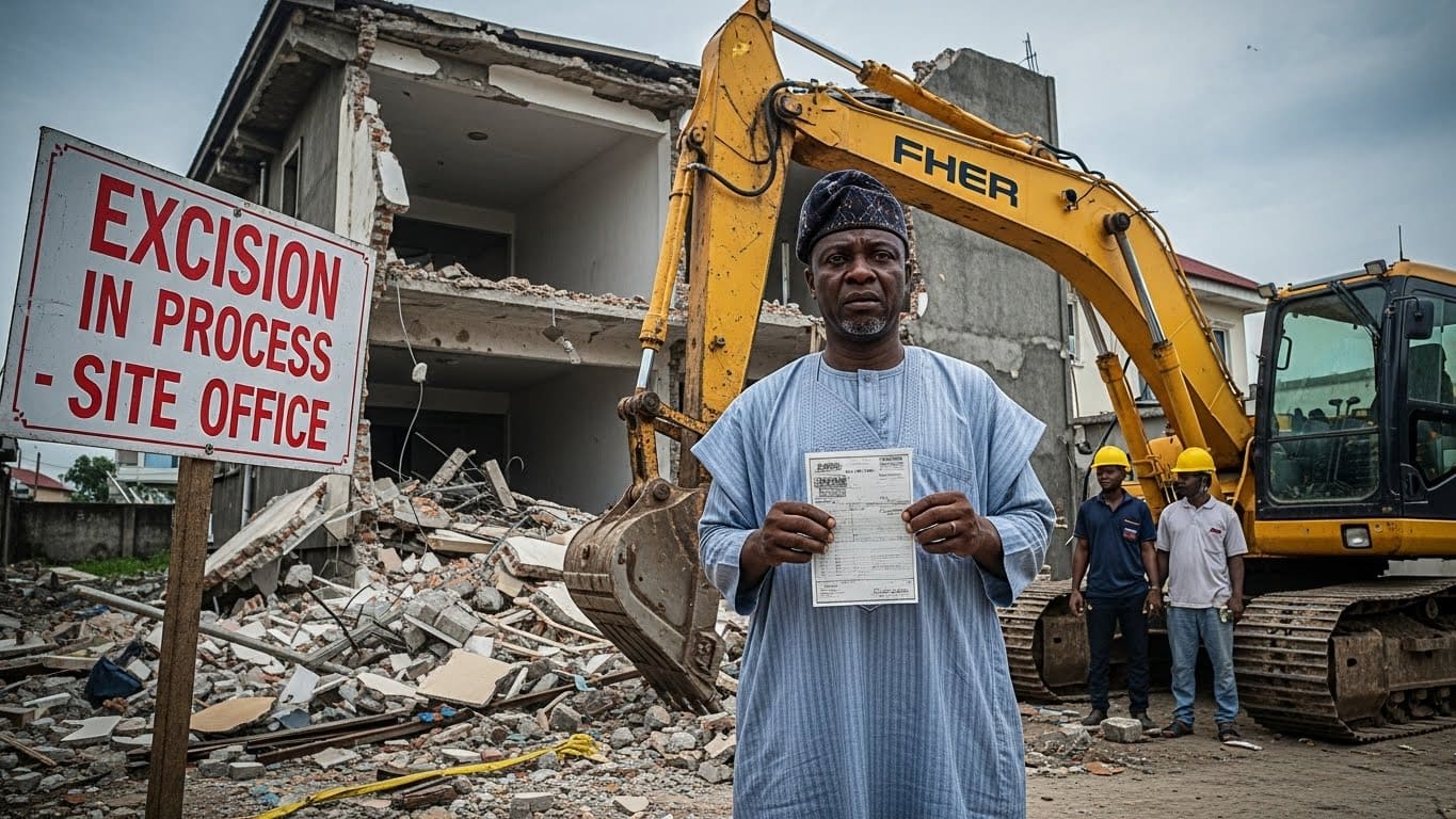 property scams in lagos showing a picture of a man with a book revealed by ATLAS Realtors