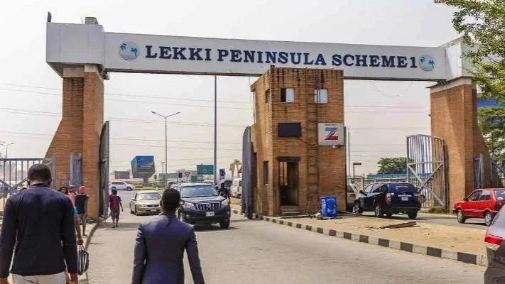 is ajah a good place to buy land showing a picture of lekki phase 1 location