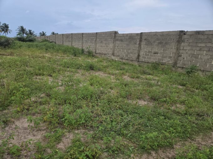 is ajah a good place to buy land showing a picture of plot of land at ajah revealed by atlas realtors