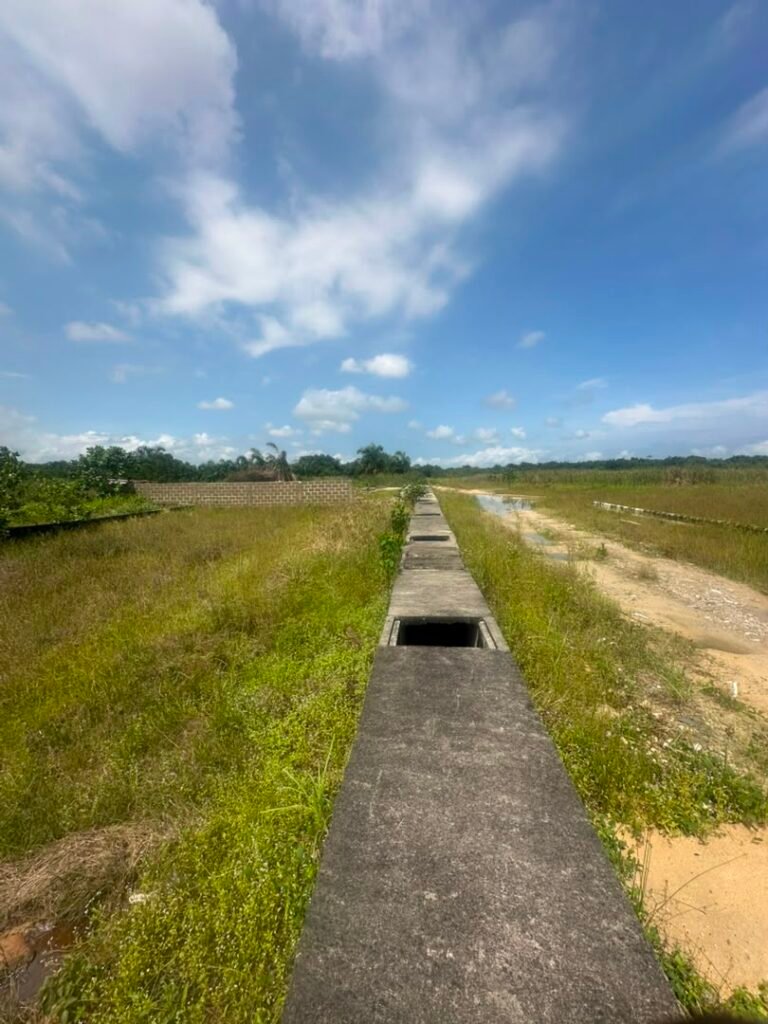 ajah land for sale showing a picture of a land in a developed area pictured by ATLAS Realtors