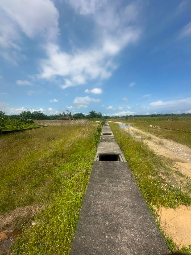 ajah land for sale showing a picture of a land in a developed area pictured by ATLAS Realtors