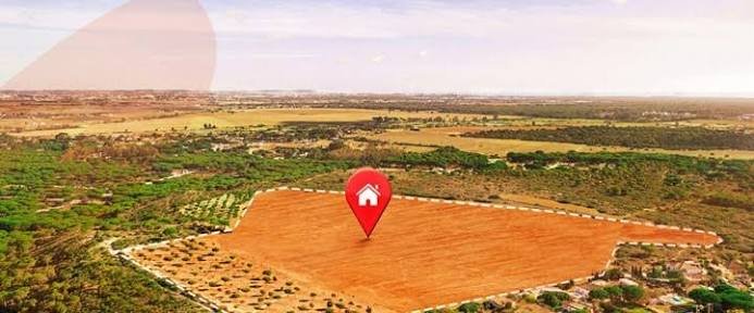 remote property monitoring in nigeria showing a picture of an encroached land pictured by atlas realtors