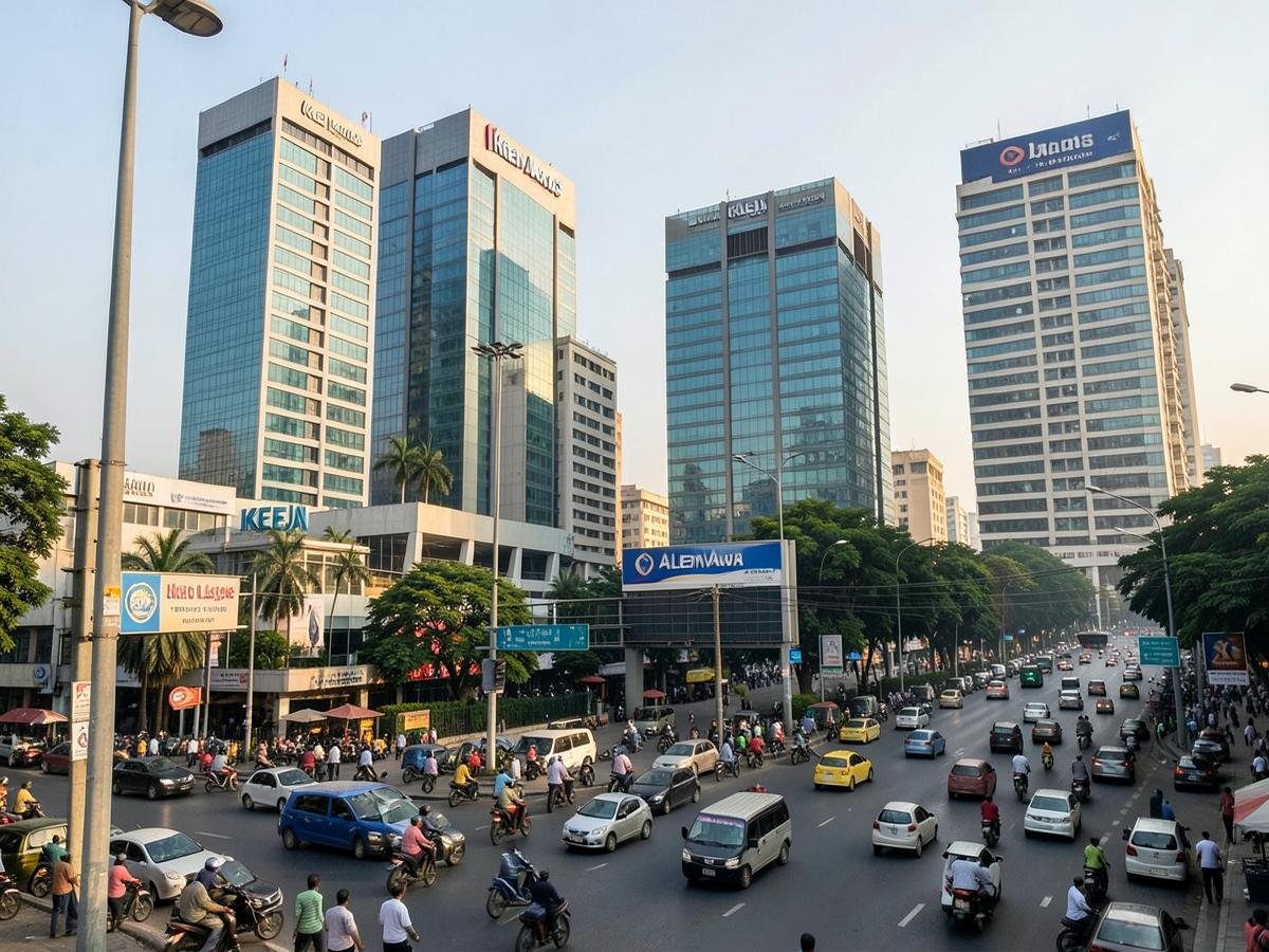 real estate broker in ikeja lagos showing the picture of ikeja lagos location pictured by atlas realtors