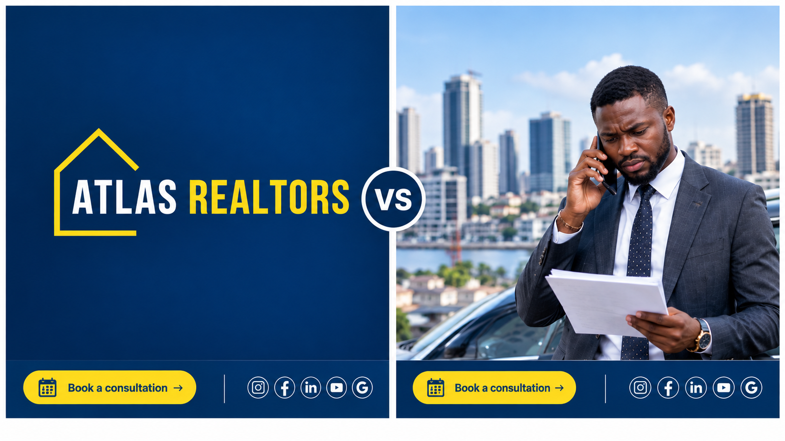 Blog ATLAS REALTORS vs real estate agent showing a ATLAS REALTORS vs real estate agent in Lagos