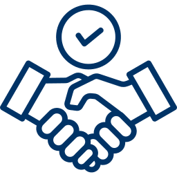diaspora real estate broker in nigeria showing a picture of a shaking hands